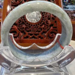 A close up of the inside of an asian style sculpture