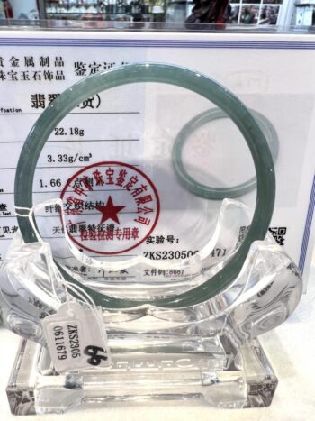 A glass plate with some kind of plastic ring