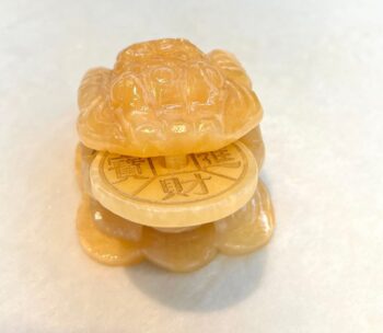 A stack of cookies sitting on top of each other.