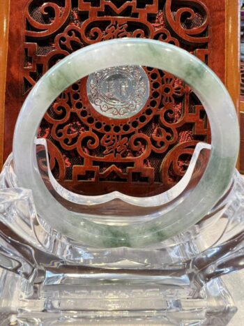 A close up of the inside of an asian style table