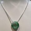 Real Certified Jade Donut Pendant, Dime Size  (Free Adjustable 925 Silver Chain Chain Included) - Image 8