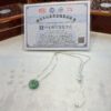 Real Certified Jade Donut Pendant, Dime Size  (Free Adjustable 925 Silver Chain Chain Included) - Image 7