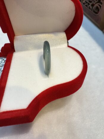 Certified Grade A Real Jade Ring, Size: 3.75 - Image 3