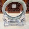 Real Jade Bangle ((Jadeite) #0162, Size: 62mm(Size)X10mm(Width)X11mm (Thickness) - Image 6