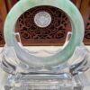 Real Jade Bangle (Jadeite)  #600161, Size: 54mm - Image 4