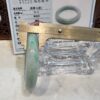 Real Jade Bangle (Jadeite)  #600161, Size: 54mm - Image 6