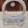 Real Jade Bangle (Jadeite)  #400807, Size: 63mm - Image 7