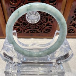 Real Jade Bangle #5002095, Size: 54mmX5X5