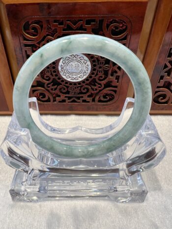 Real Jade Bangle #5002095, Size: 54mmX5X5