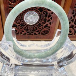 Real Jade Bangle #5002046, Size: 54mmX5X5