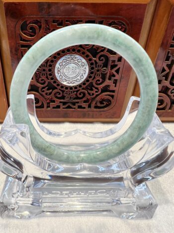 Real Jade Bangle #5002046, Size: 54mmX5X5