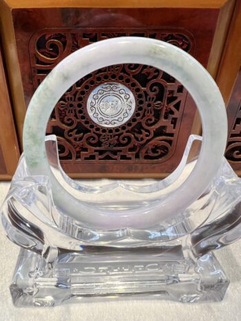 Real Jade Bangle #5002008, Size: 54mmX5X5