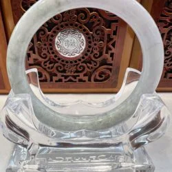 Real Jade Bangle #5001886, Size: 58mmX5X5