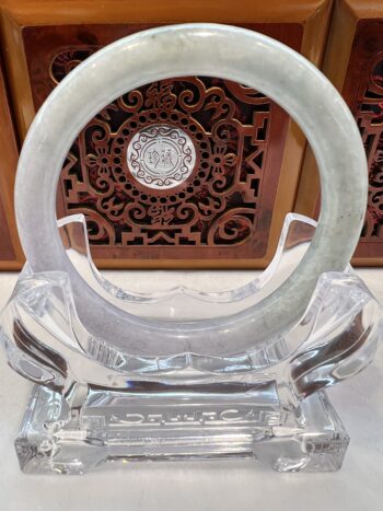 Real Jade Bangle #5001886, Size: 58mmX5X5 - Image 3