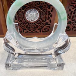Real Jade Bangle #475116, Size: 56mm