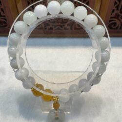 Real Jade Bead Bracelet, bead size: 8mm