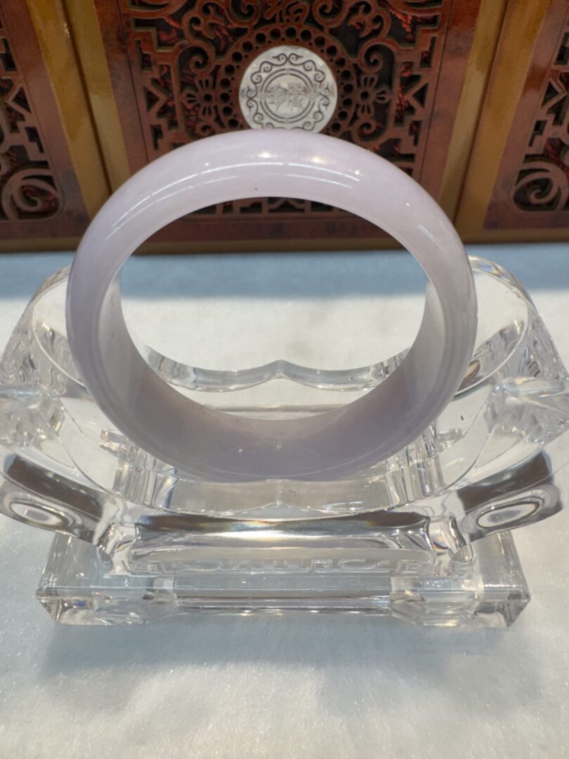 Certified Real Jade Bangle (Jadeite) size: 45mm (for 5-7 years old) - Image 6