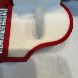 Certified Grade A Real Jade Ring, Size: 6.5
